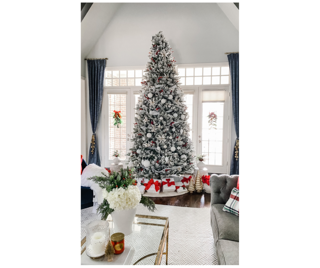 Red and White Christmas Home Tour | Shannon Gold Design