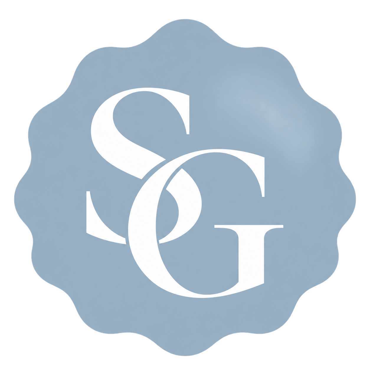 Shannon Gold Design SG monogram